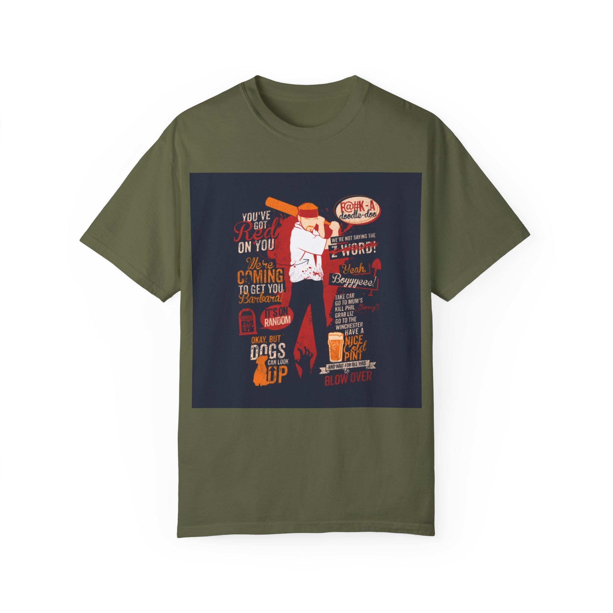 Shaun of The Dead Quotes T- Shirt