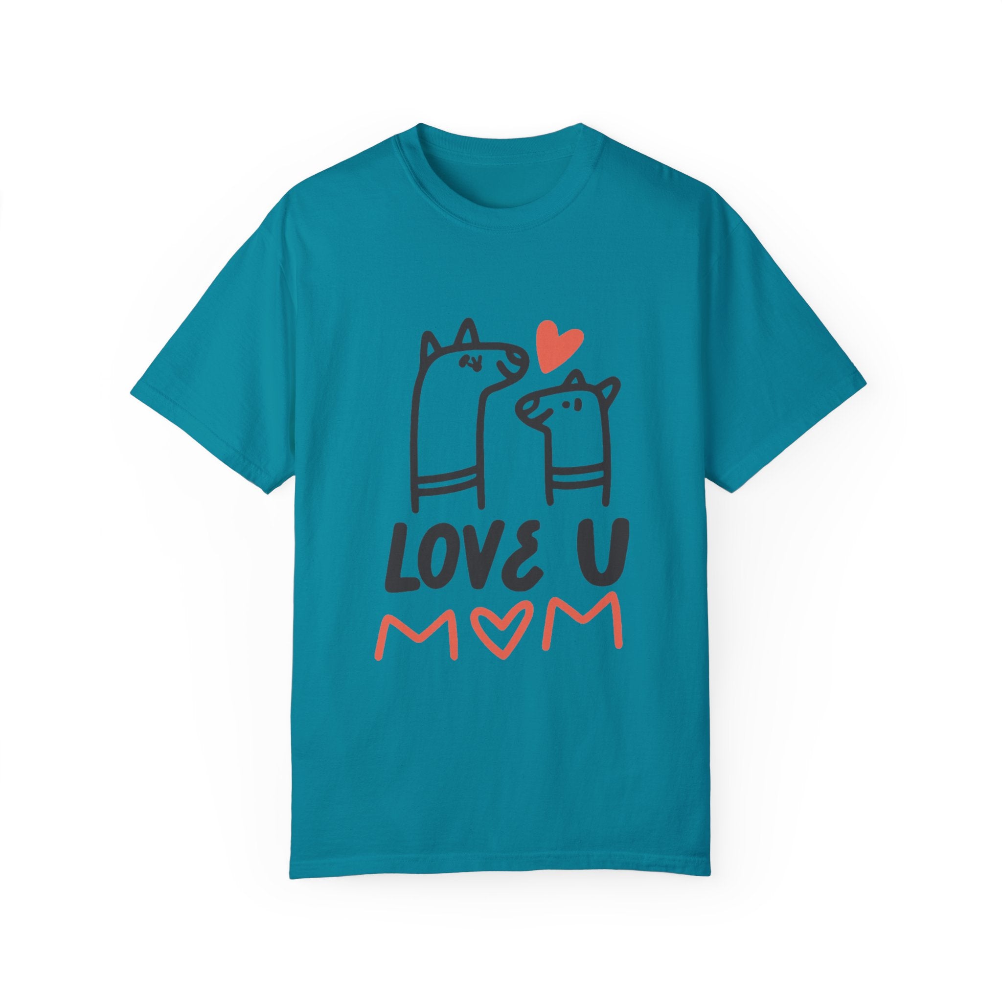 Love U Mom T-Shirt – Heartfelt Mother's Day Gift Tee