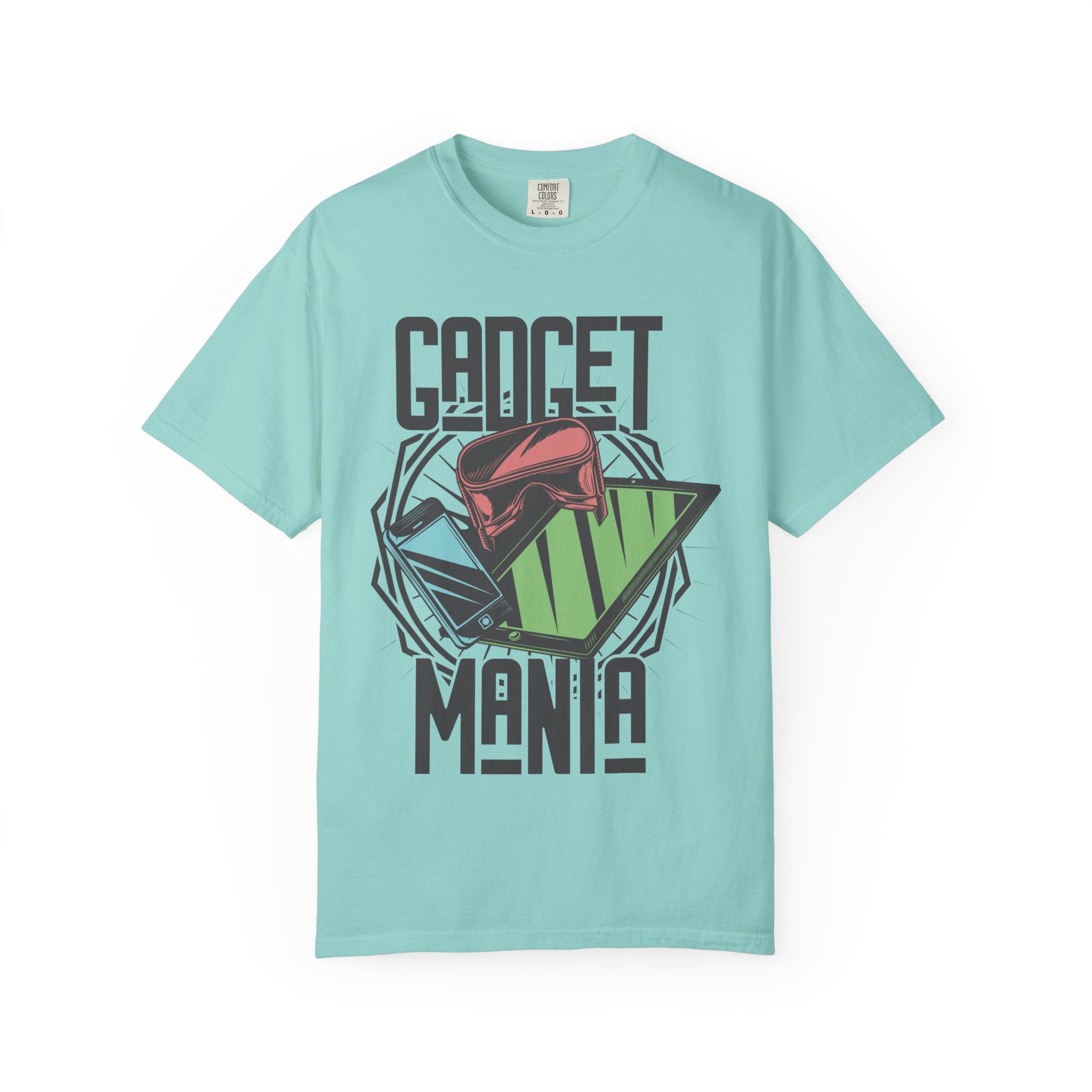 Gadget Mania T-Shirt | Tech Lover Graphic Tee for Geeks & Innovators