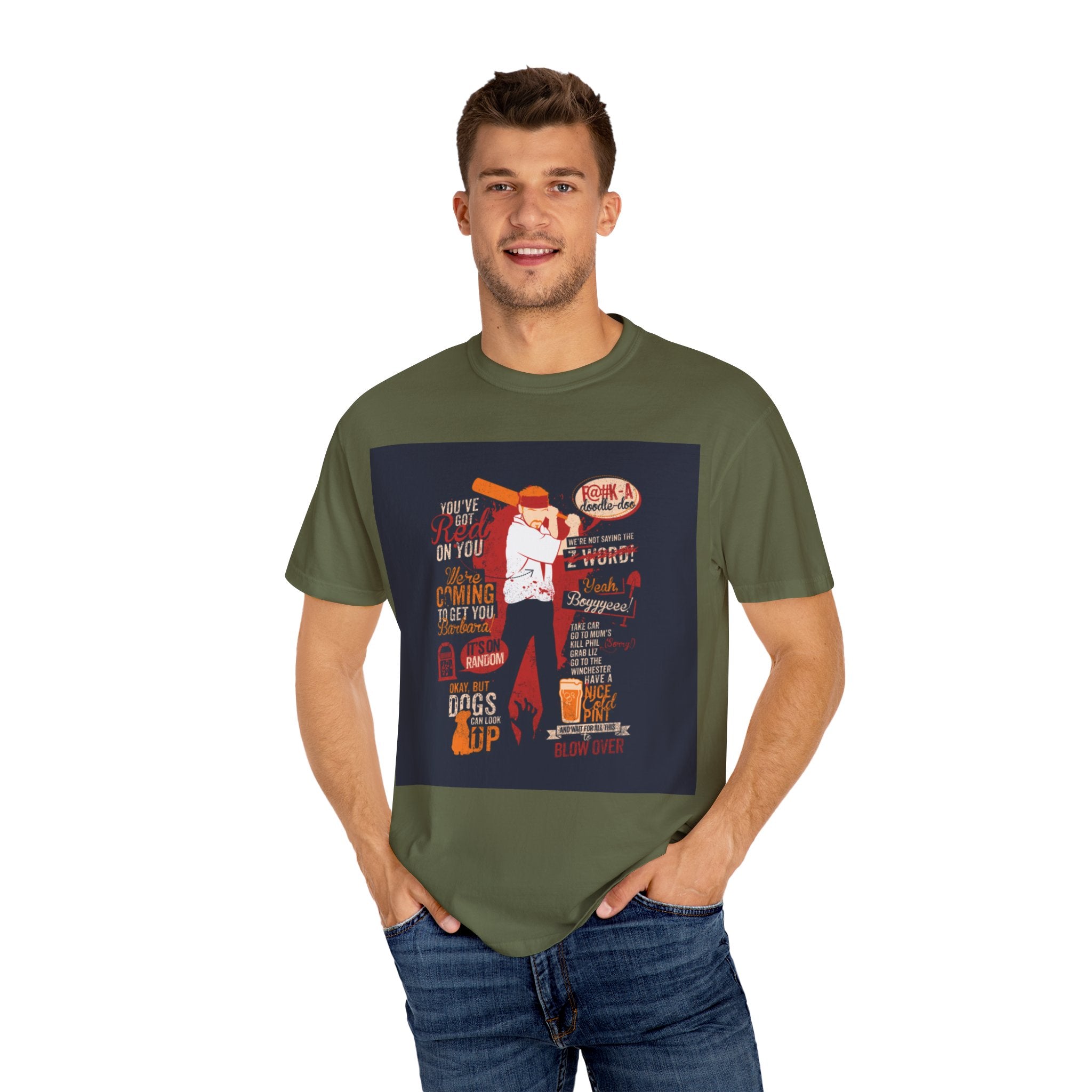 Shaun of The Dead Quotes T- Shirt