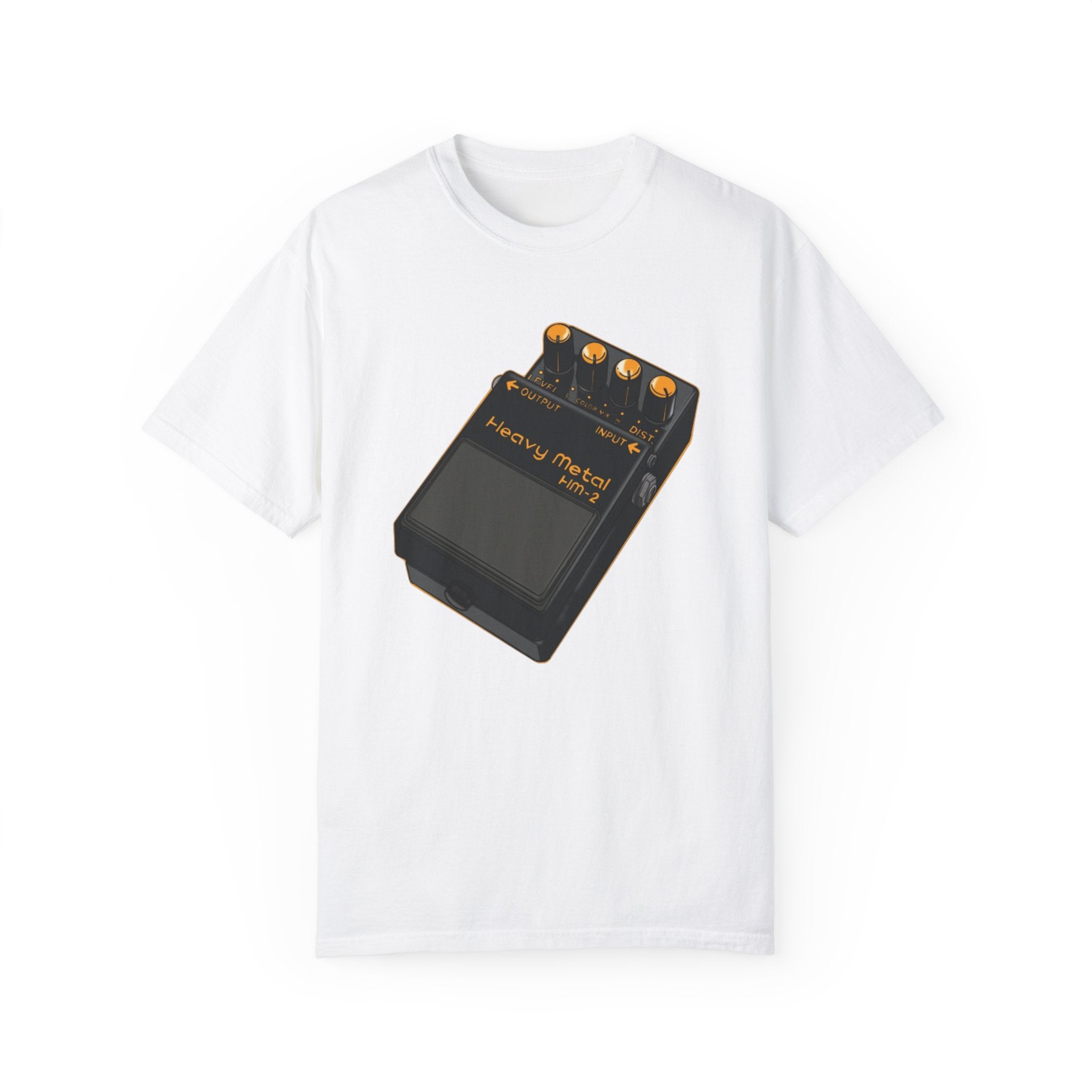 HM2 T-Shirt – Heavy Metal Distortion Pedal Graphic Tee for Guitarists