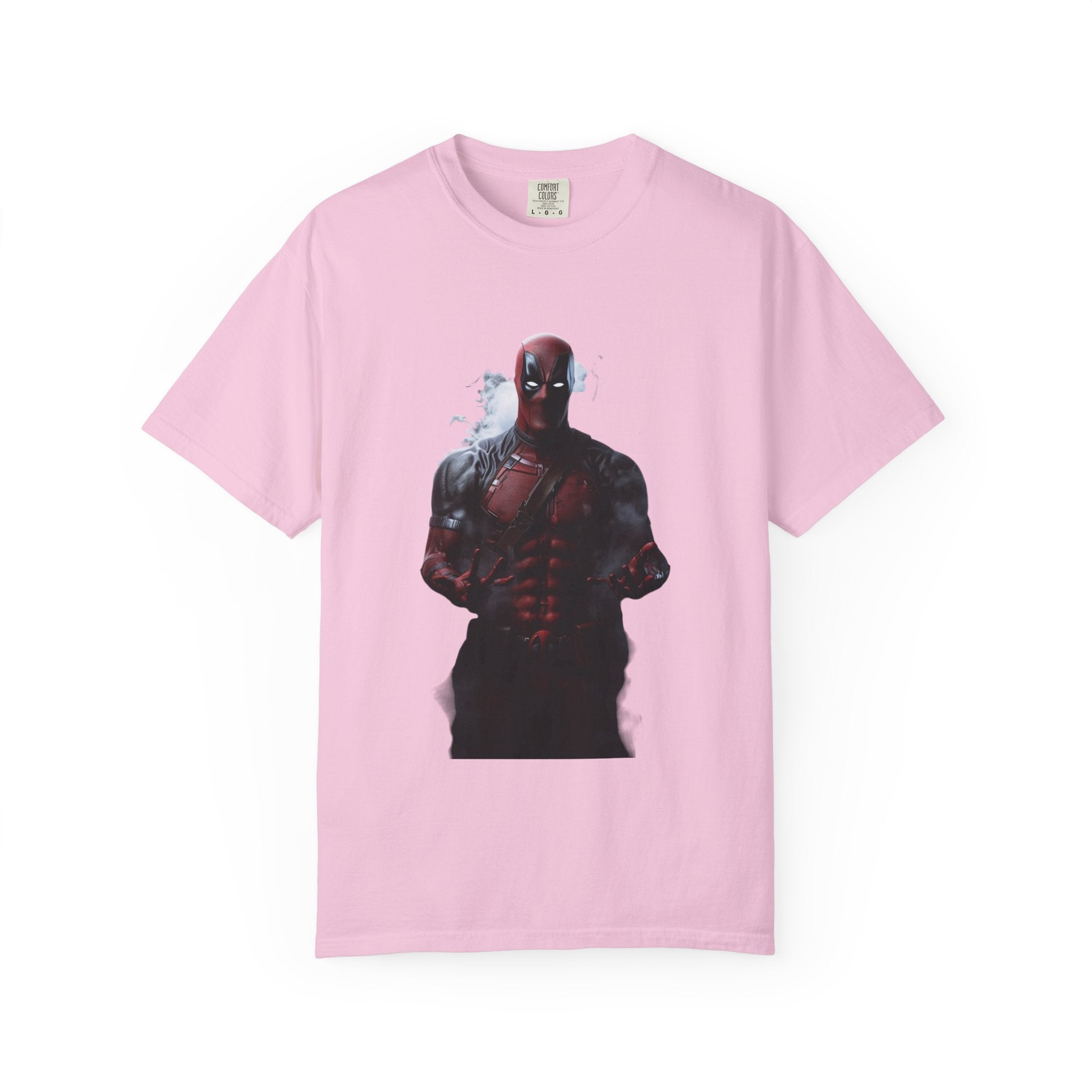 Deadpool Surrounded by Smoke - Merc with a Mouth Art