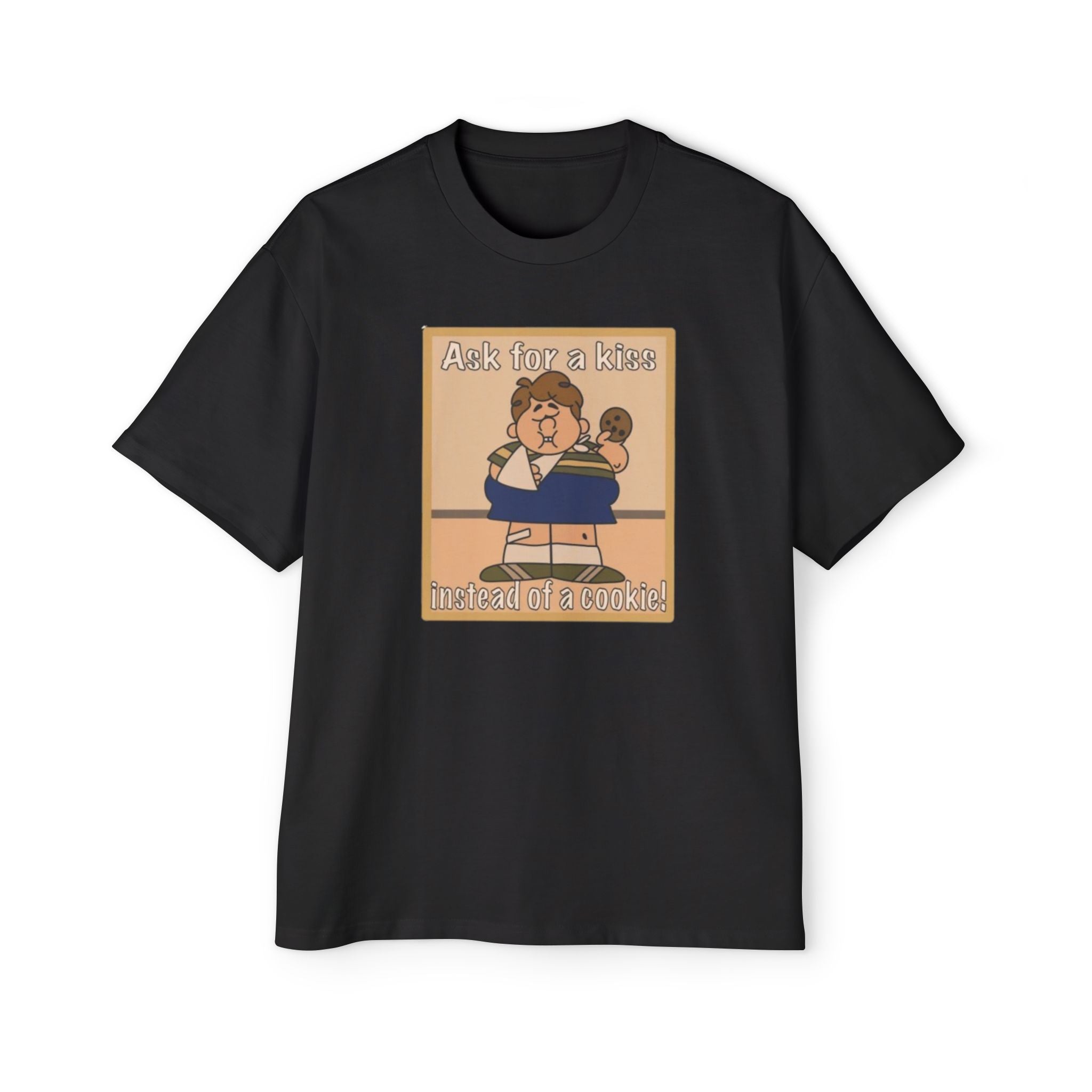 Saturday Morning Cartoons Be Healthy T-Shirt – Retro Wellness Fun Tee