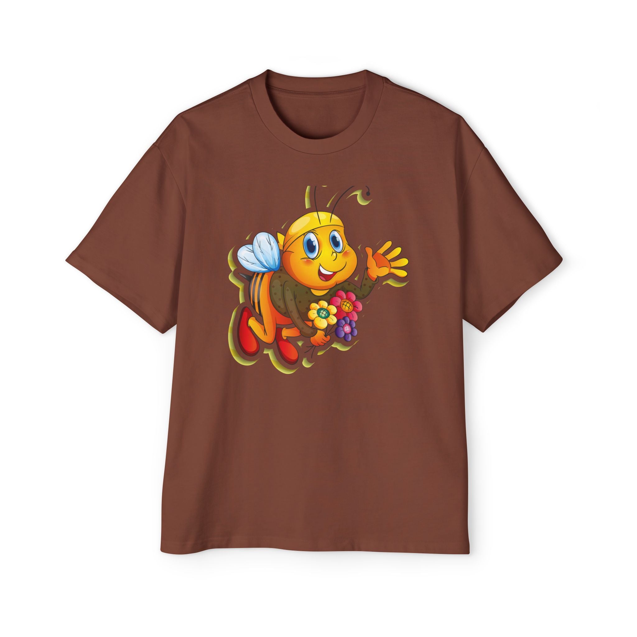 little smile honey flying cartoon t shirt