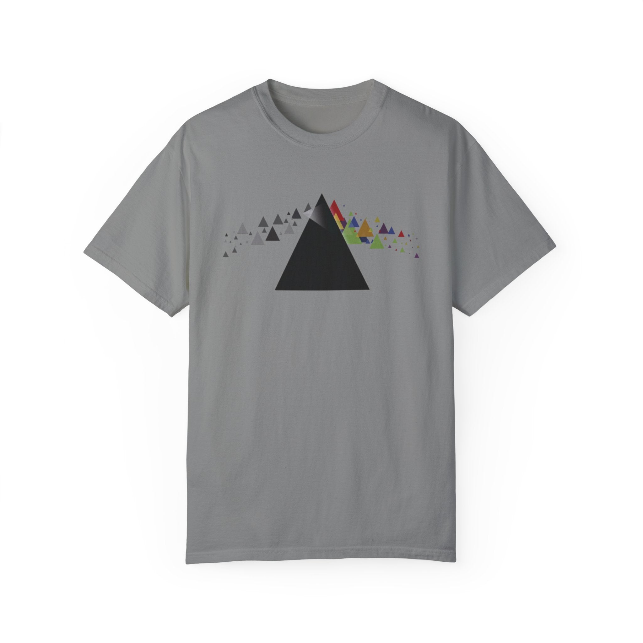 Pink Floyd Triangle Design T-Shirt – Classic Rock Tee with Iconic Prism Graphic