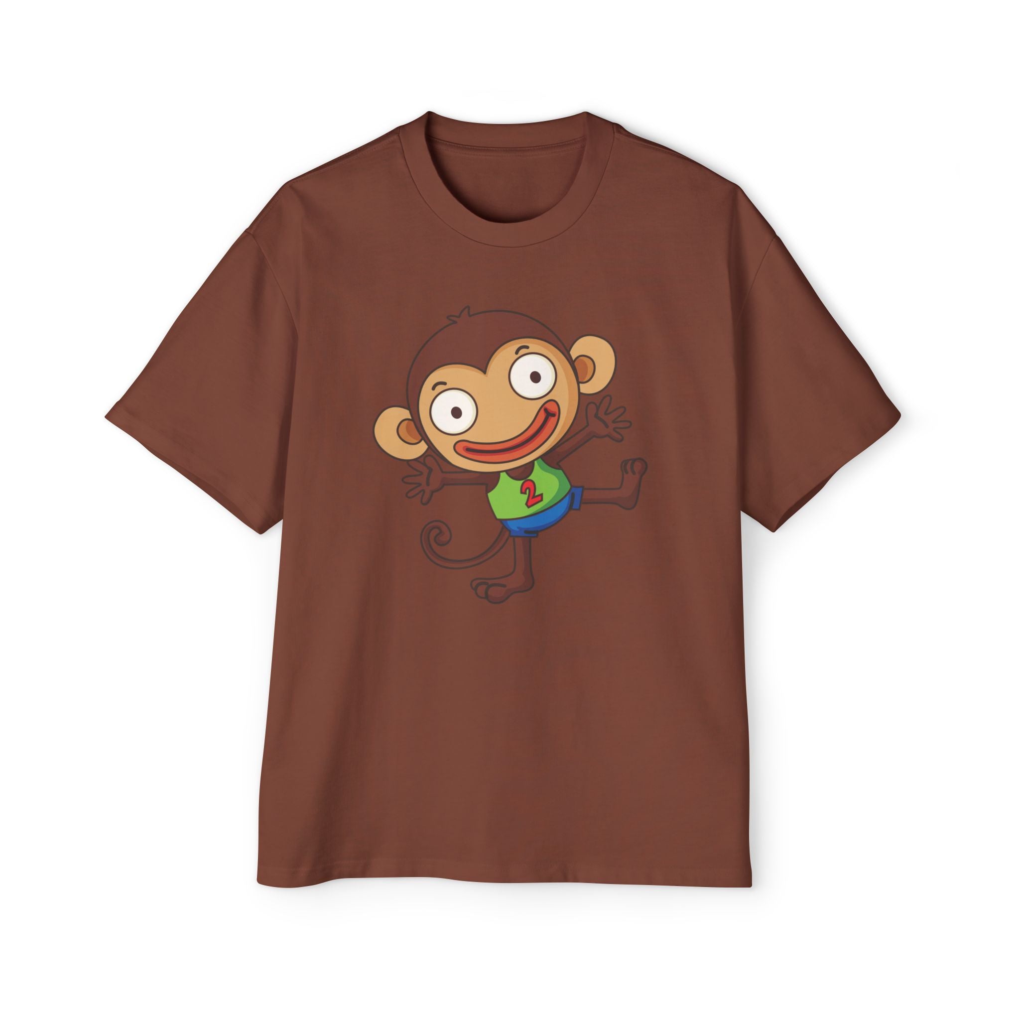 little monkey cartoon t shirt