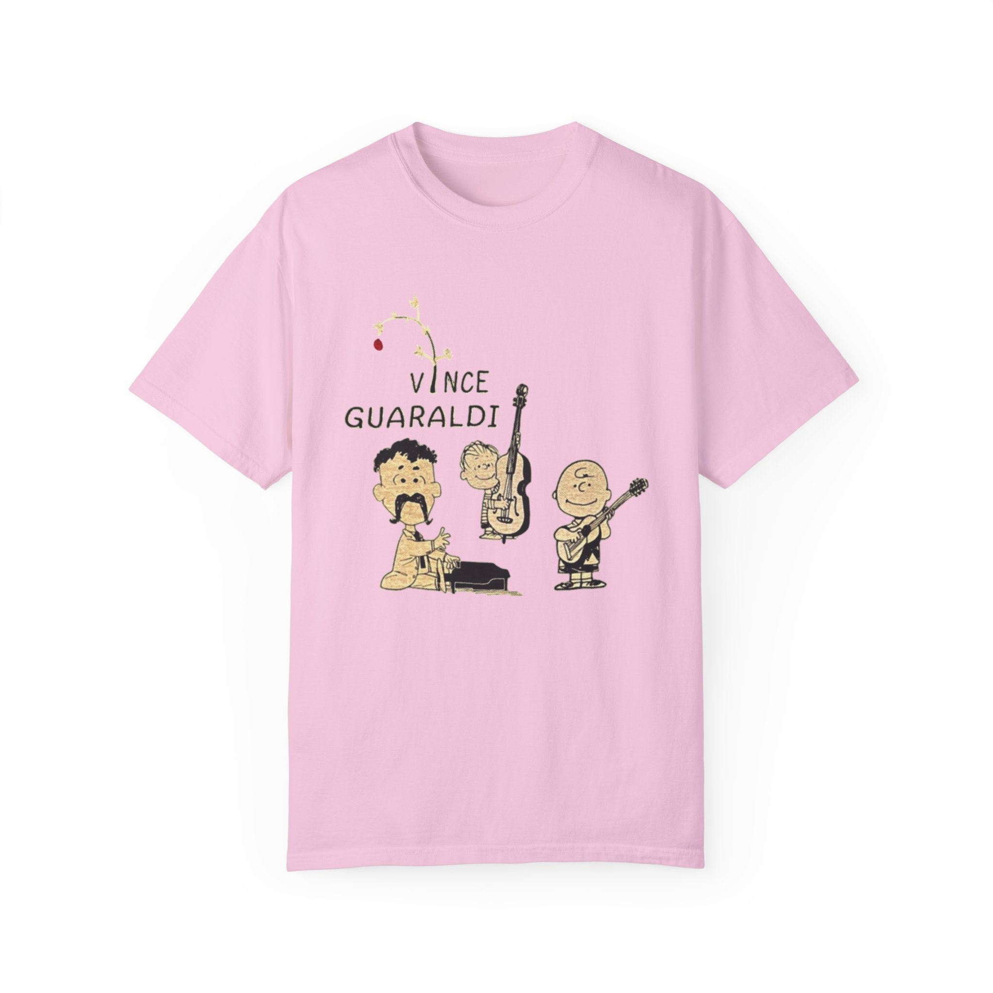 Vince Guaraldi T-Shirt – Iconic Jazz Pianist Peanuts Music Tee