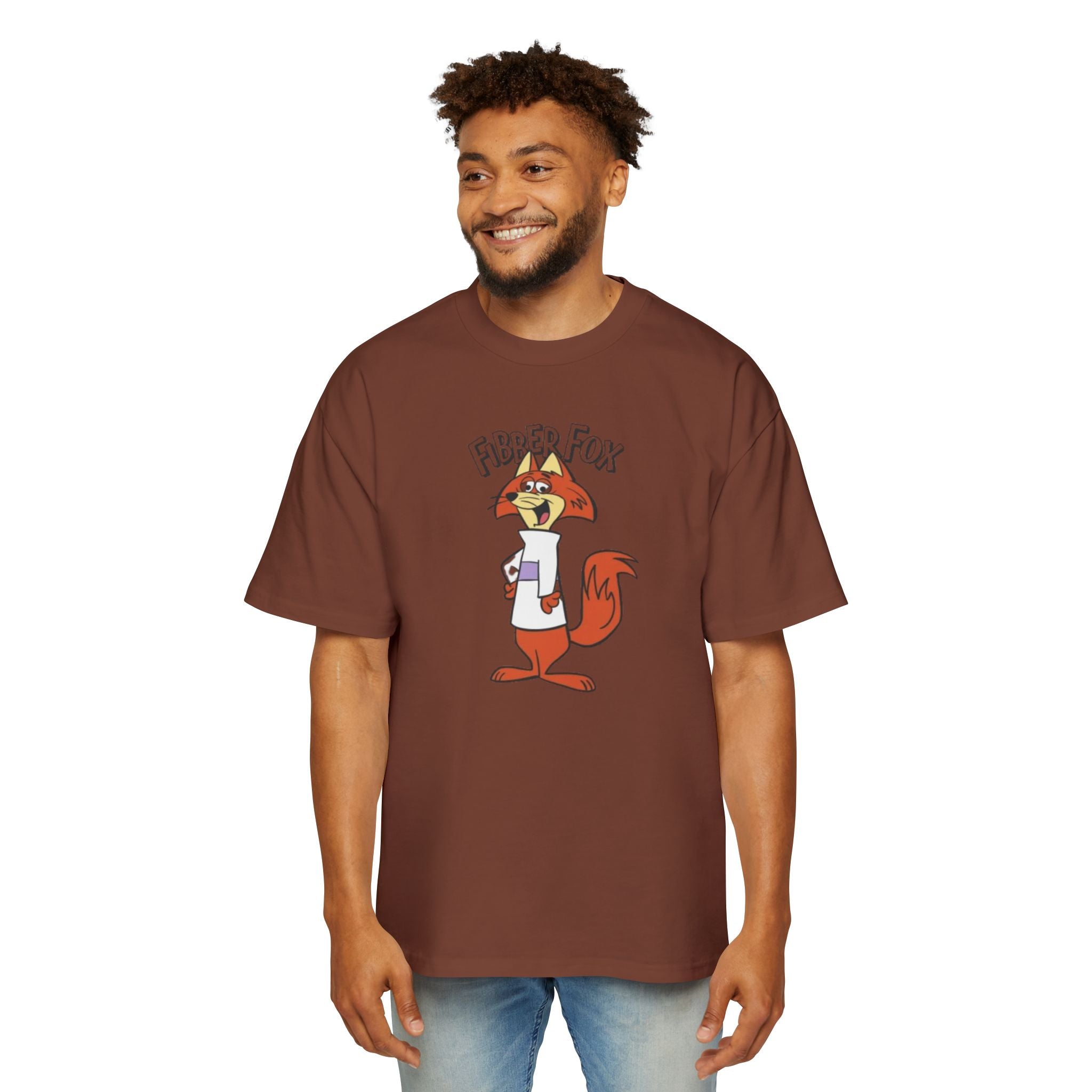 Fibar Fox T-Shirt – Playful Cartoon Fox Tee for Animal Lovers