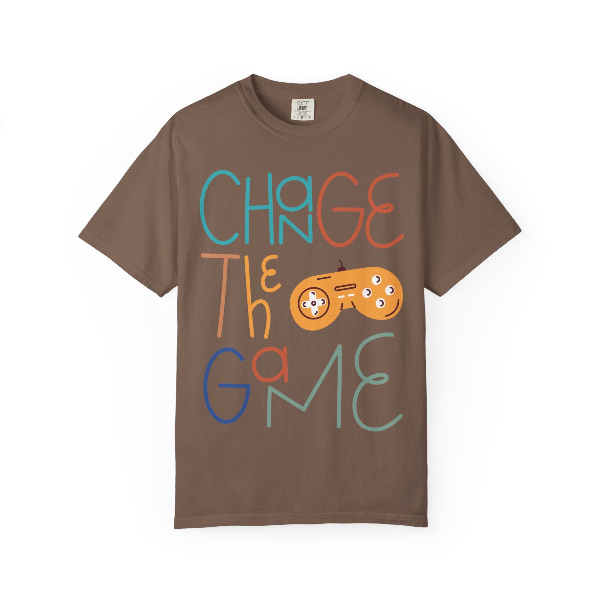 Change The Game Controller T-Shirt - Gamer Motivation Tee