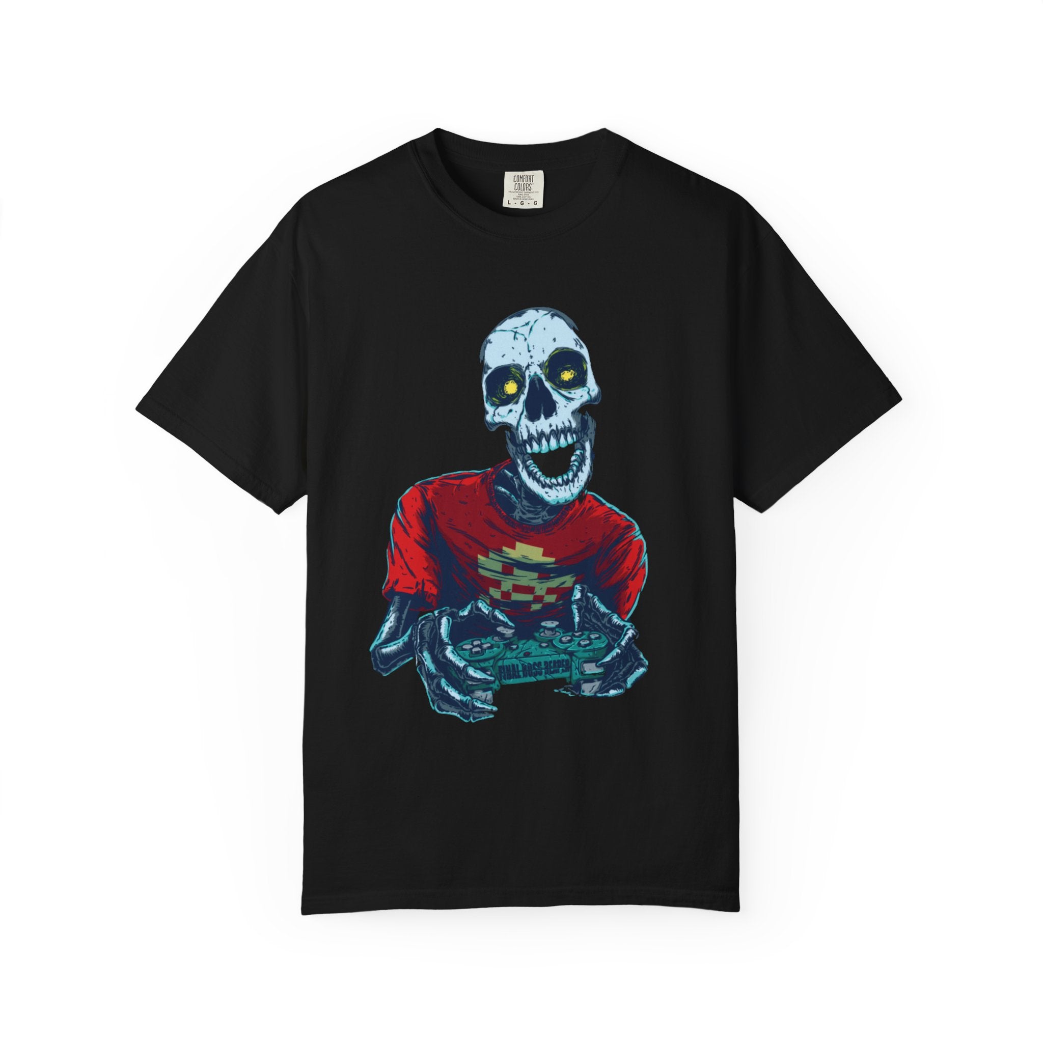 Skeleton Gamer T-Shirt –  Graphic Tee
