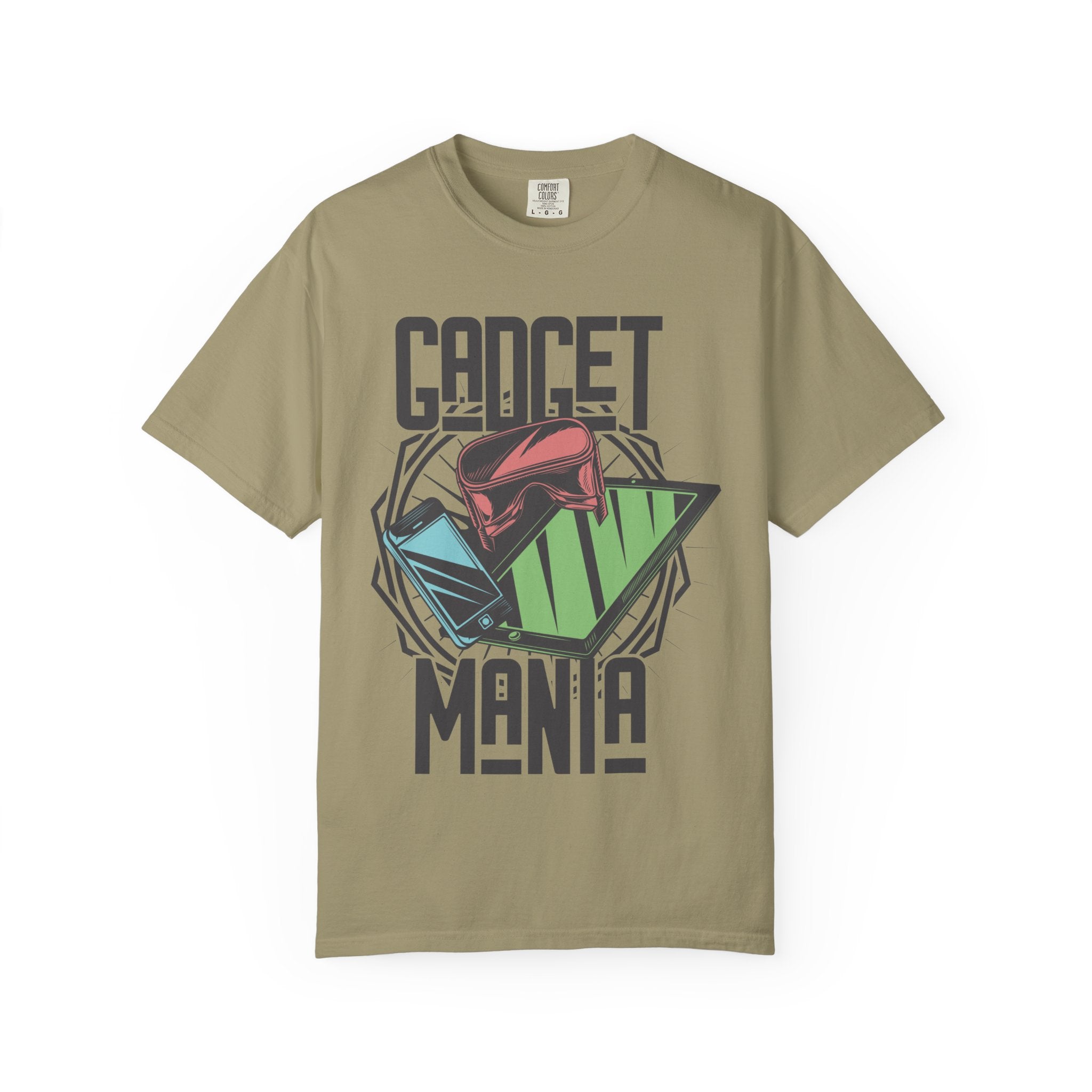 Gadget Mania T-Shirt | Tech Lover Graphic Tee for Geeks & Innovators