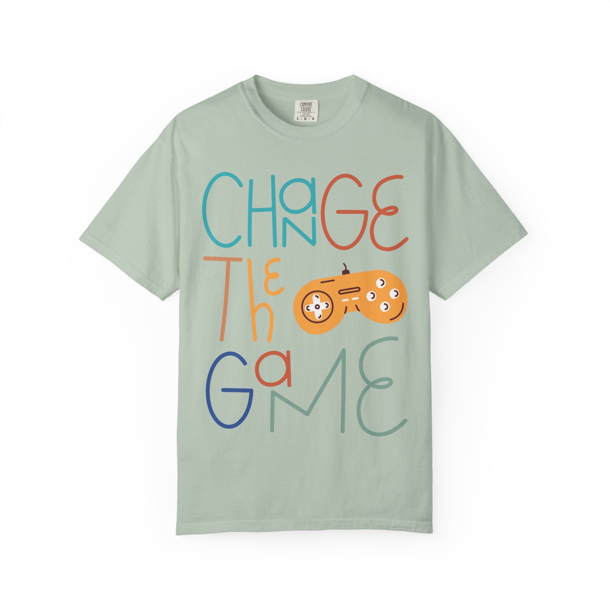 Change The Game Controller T-Shirt - Gamer Motivation Tee