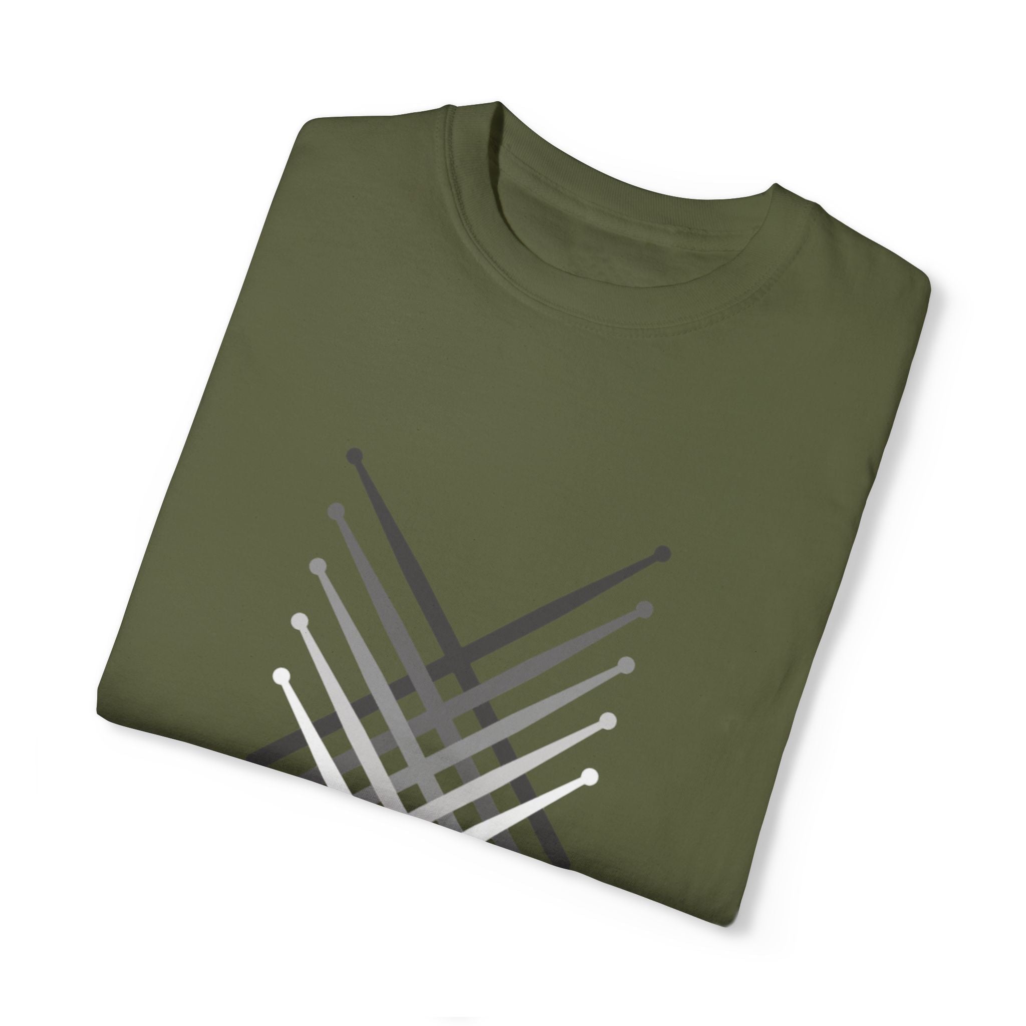 Retro Fading Percussion Drum Sticks T-Shirt – Marching Band Music Tee