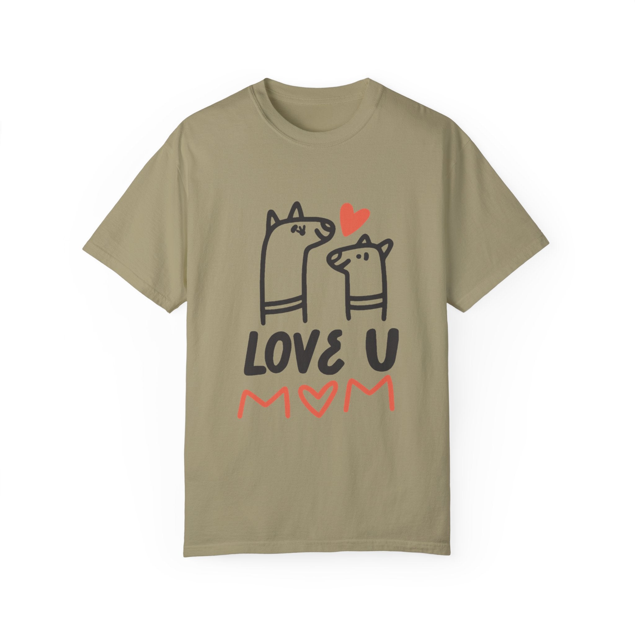 Love U Mom T-Shirt – Heartfelt Mother's Day Gift Tee