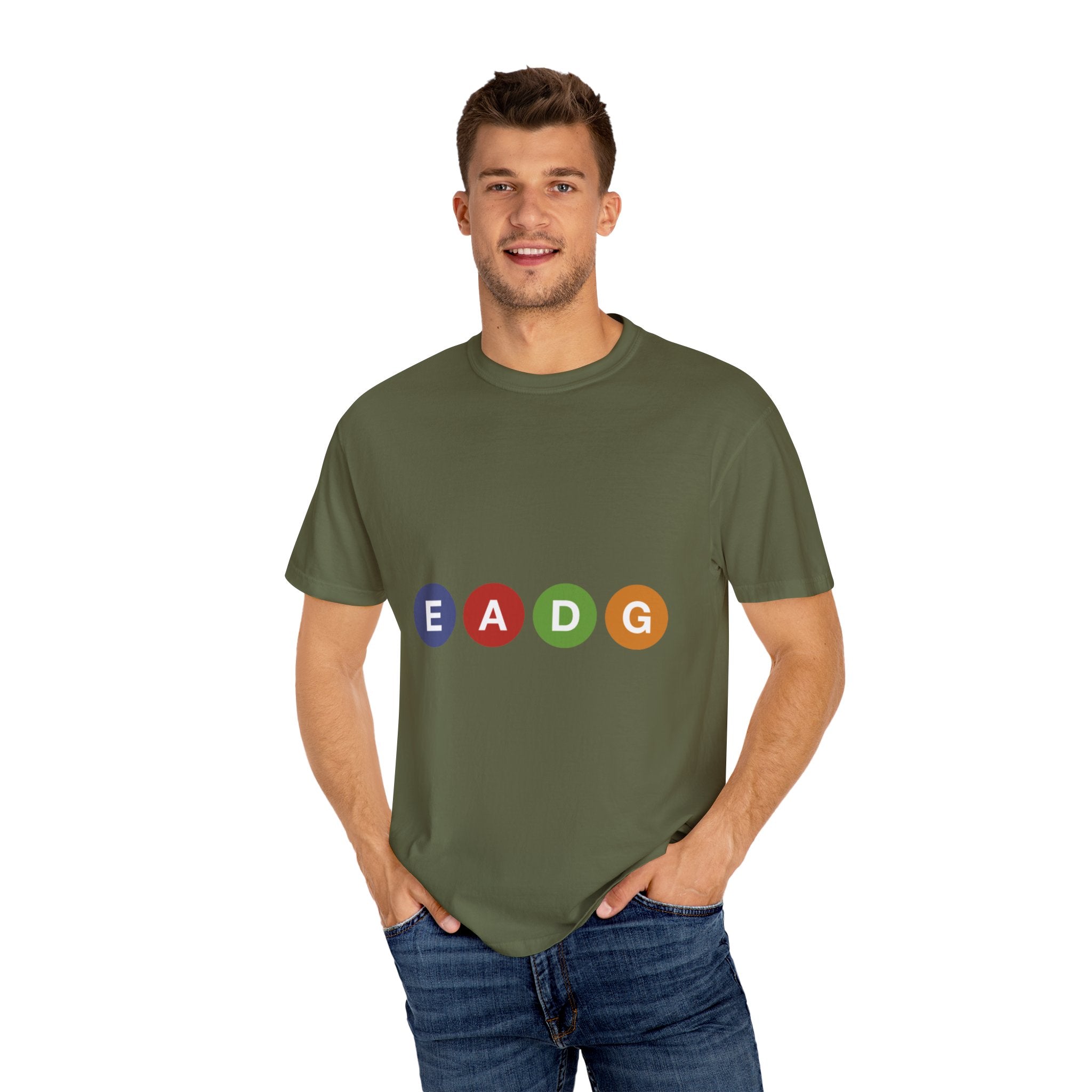 EADG Bass World T-Shirt – Essential Strings Tee for Bass Guitarists