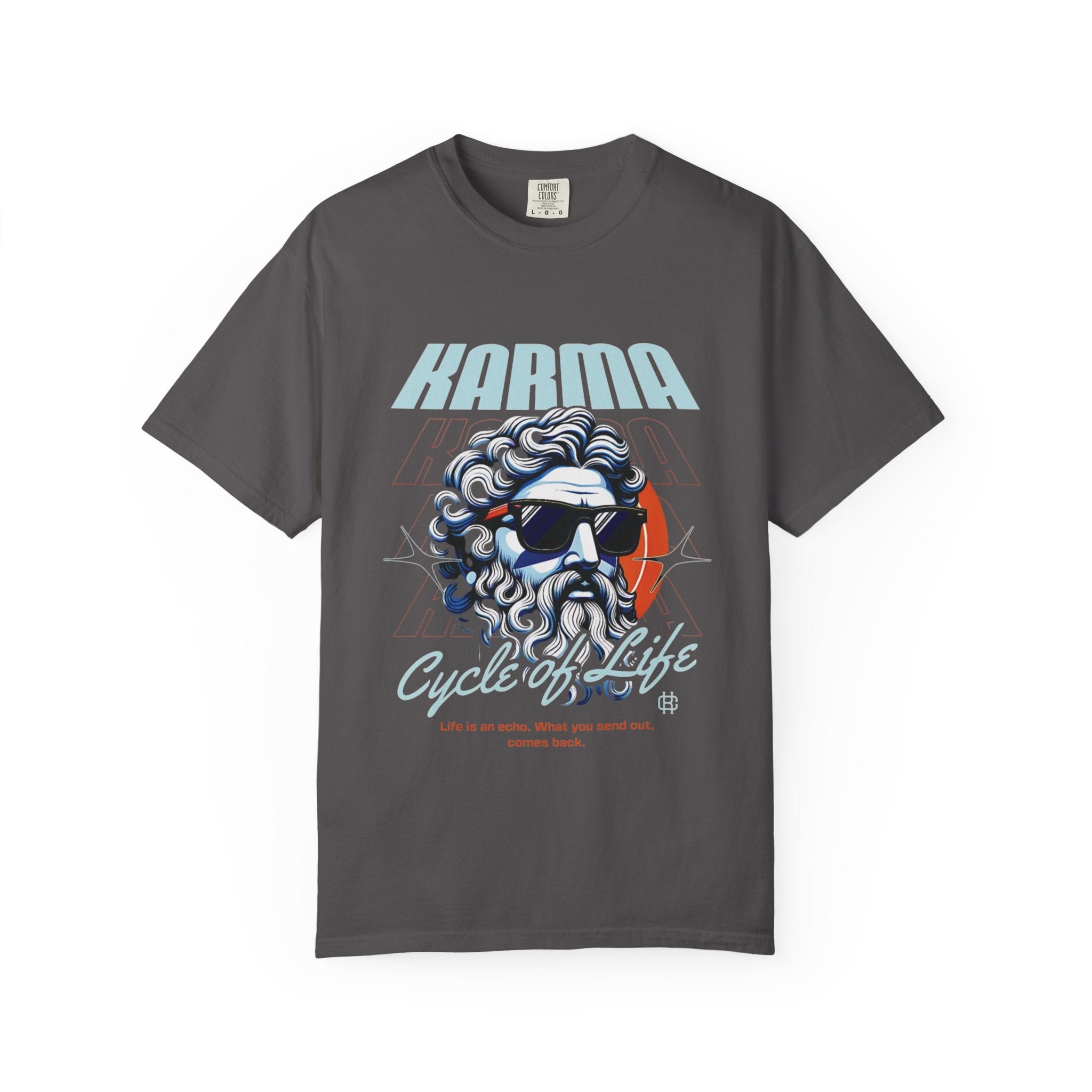 Karma Cycle of Life T-Shirt - Philosophical Graphic Tee