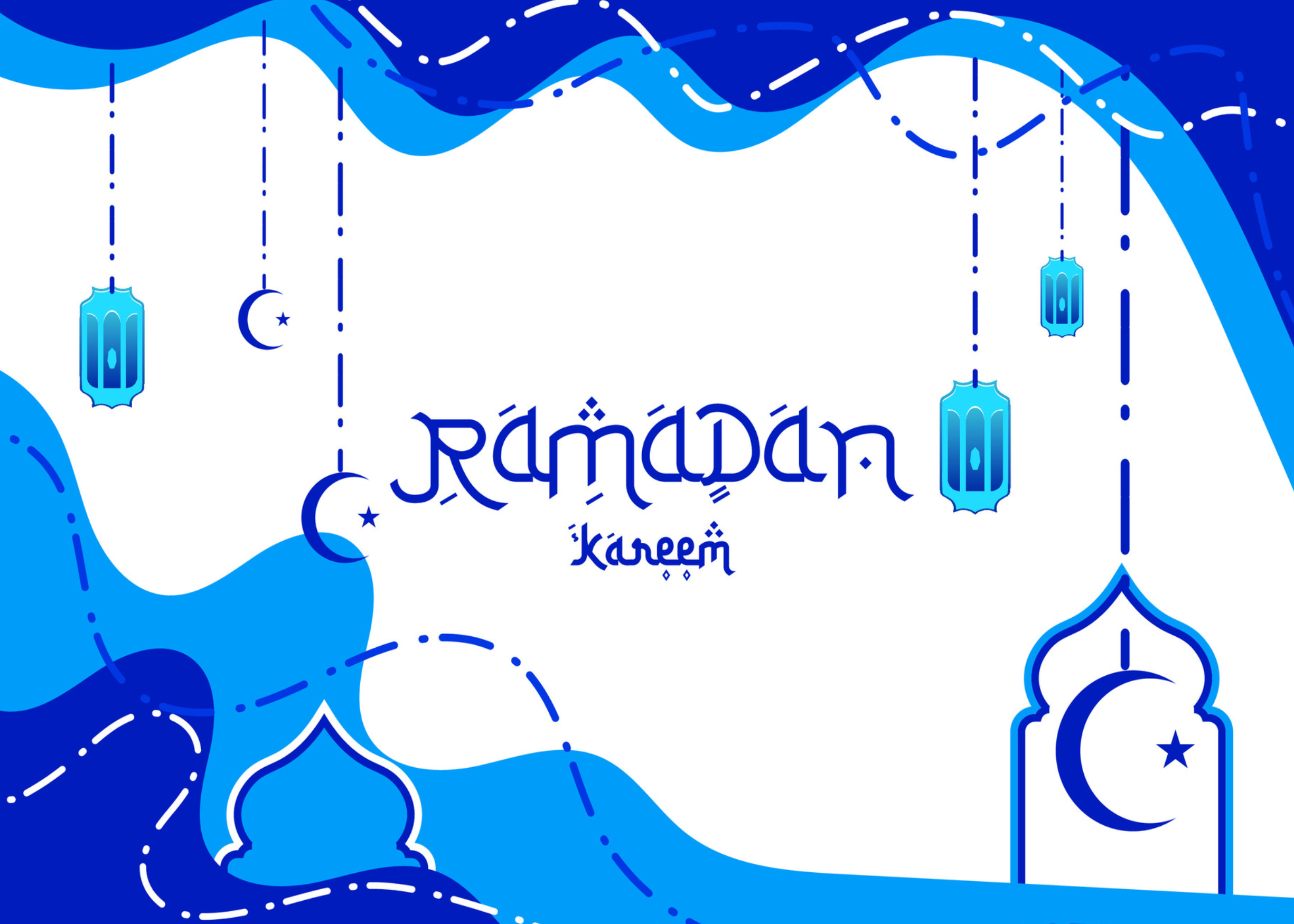 Ramadan Kareem Wishes Card – Share Joy and Blessings This Ramadan
