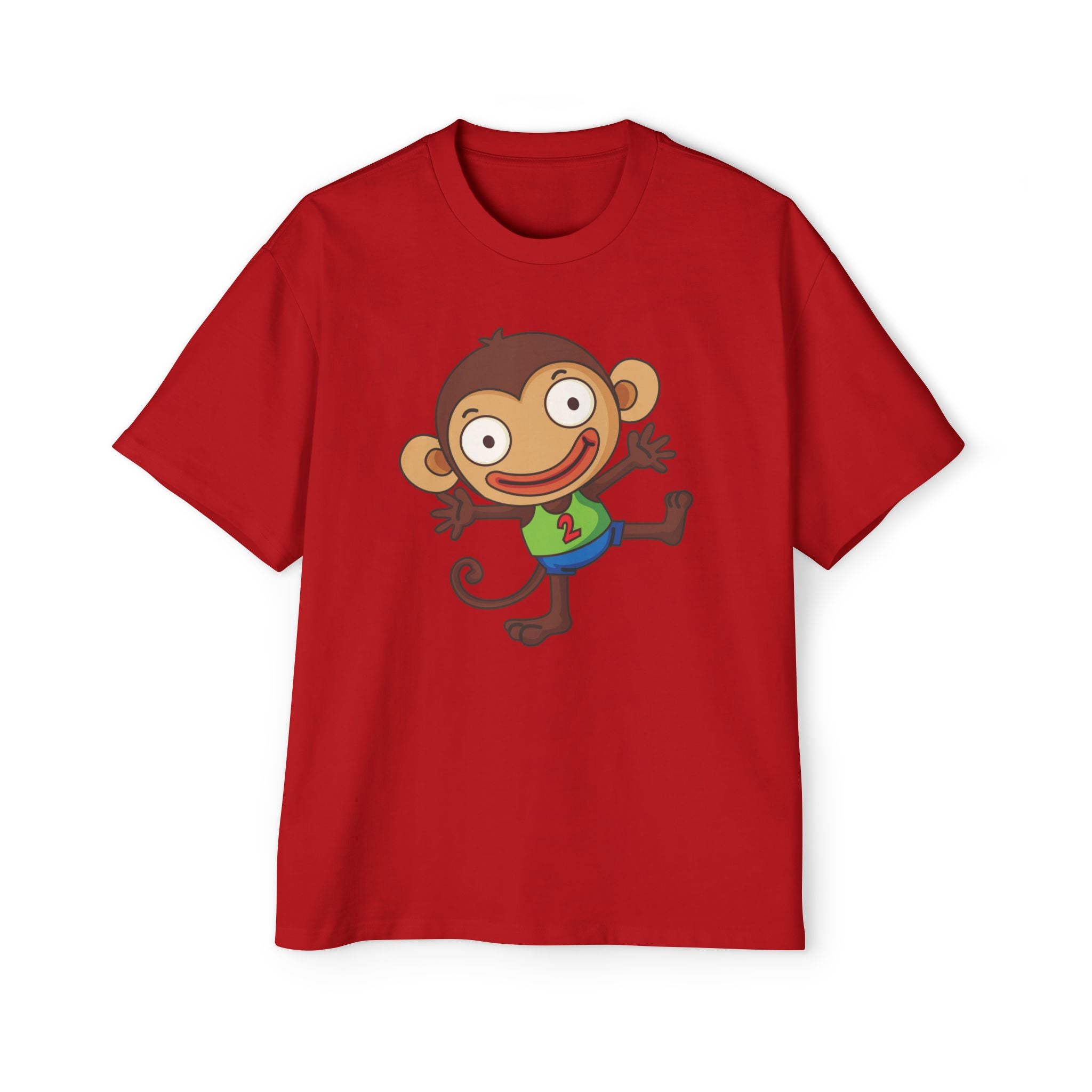 little monkey cartoon t shirt