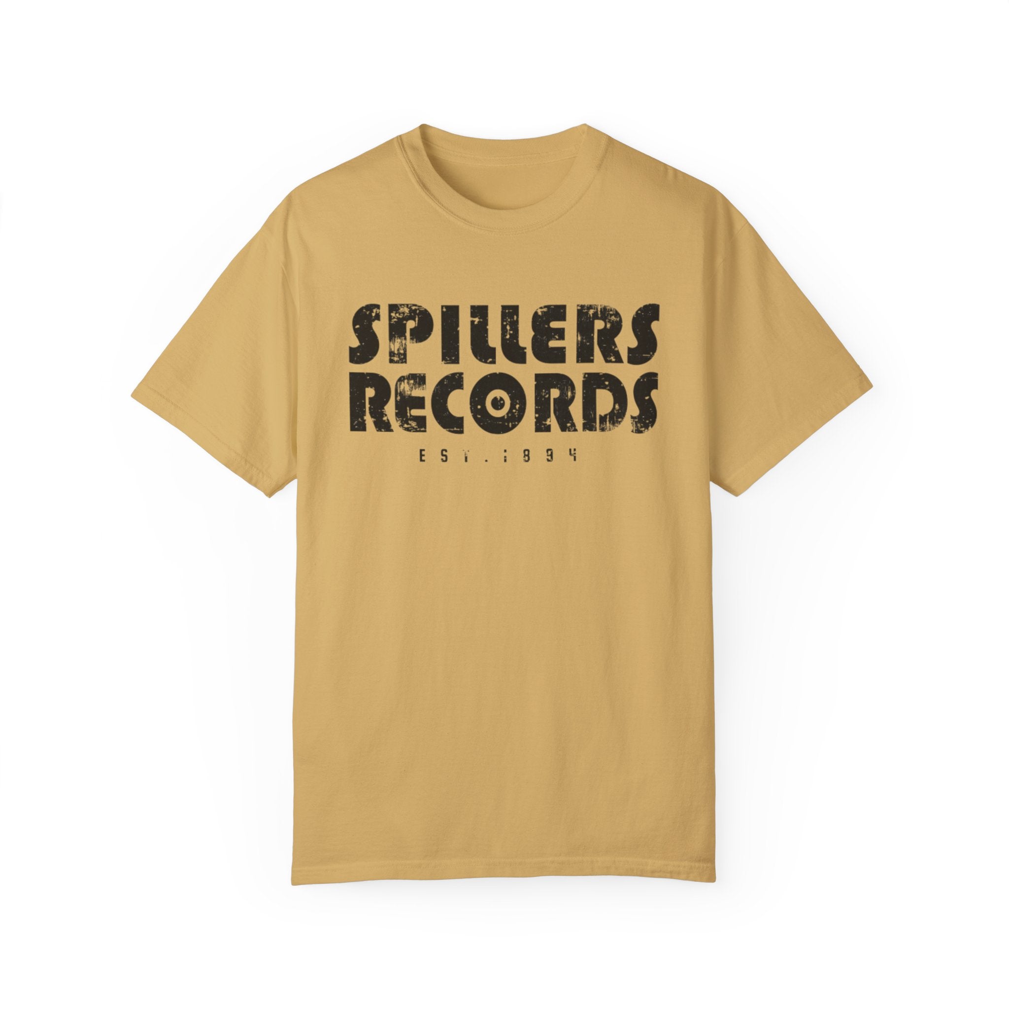 Spillers Records 1894 T-Shirt – Vintage Music Shop Tee for Vinyl Lovers
