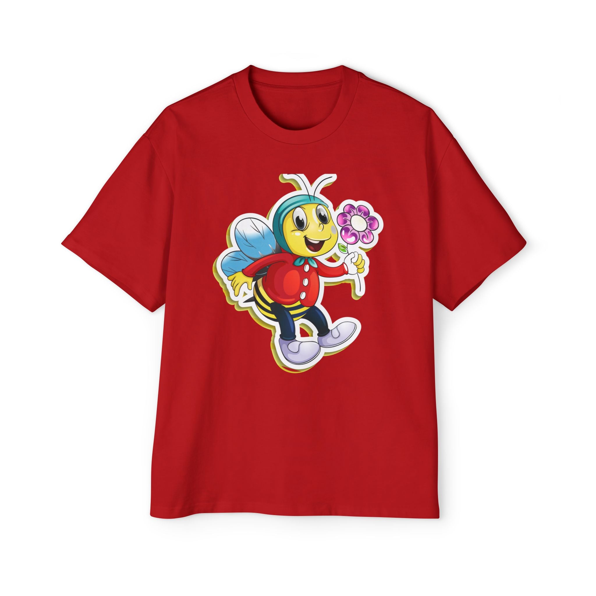little honey smile with flower cartoon T-Shirt