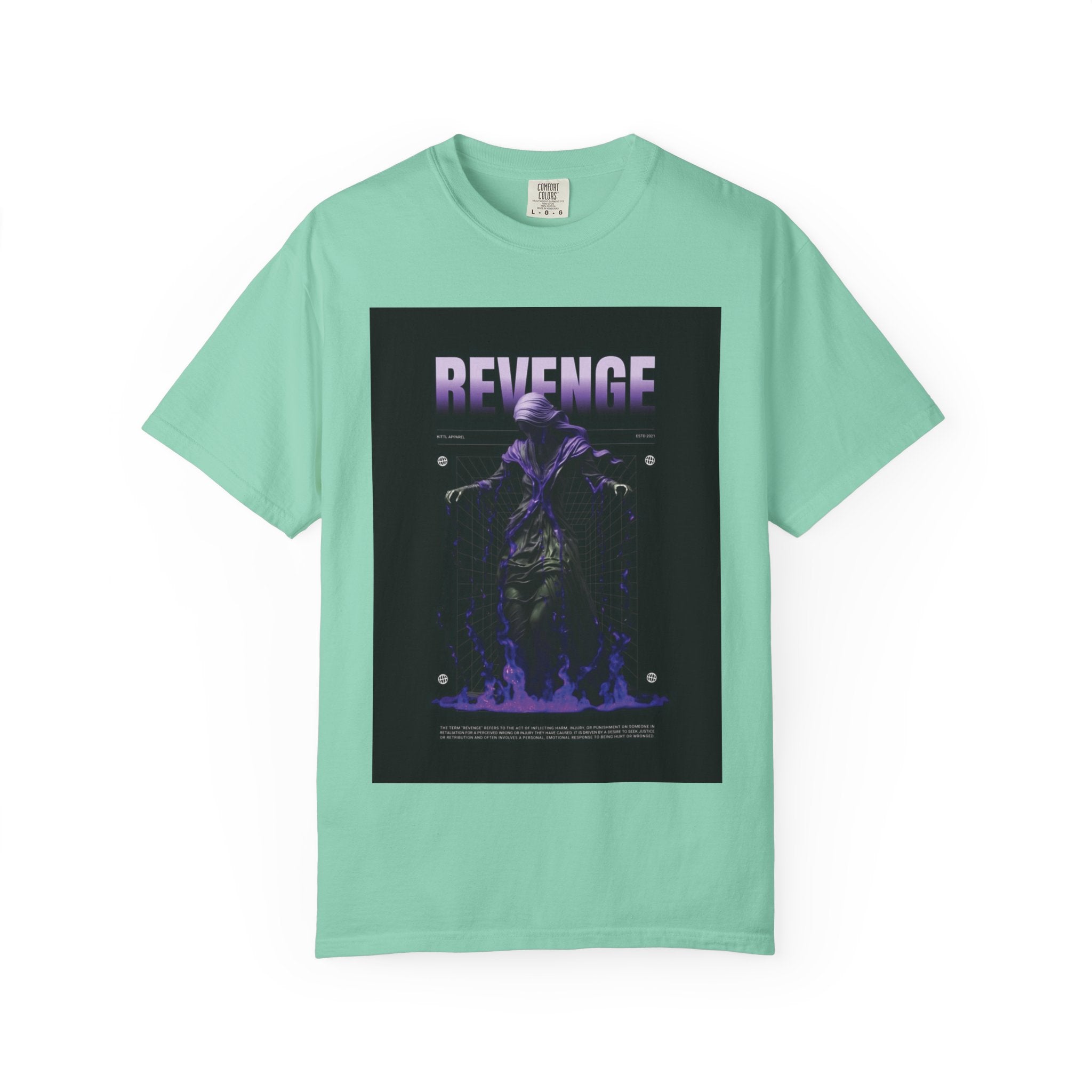Revenge Graphic T-Shirt - Dark Aesthetic Streetwear Tee