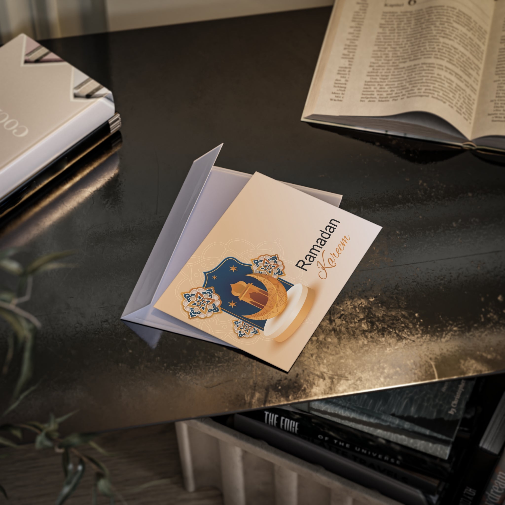 Elegant Ramadan Kareem Card – Ramadan Wishing Card